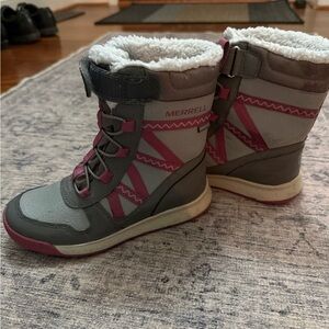 Merrel girls snow boots